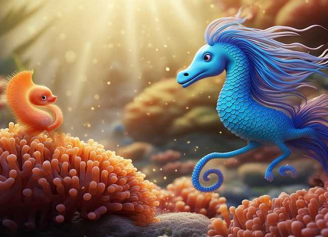 海马的小故事 关于海马的小故事100字