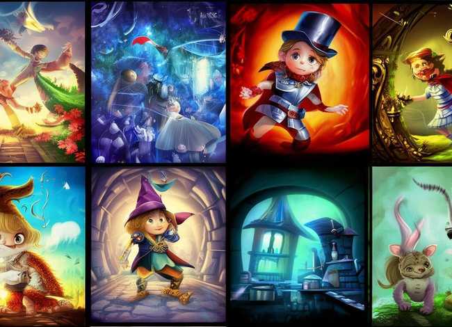 各种各样的儿童故事，各种各样的小故事