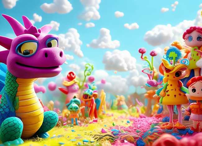 儿童画创意故事画 - 幼儿创意故事绘画简笔画