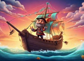 船长绘本，船长起航了绘本