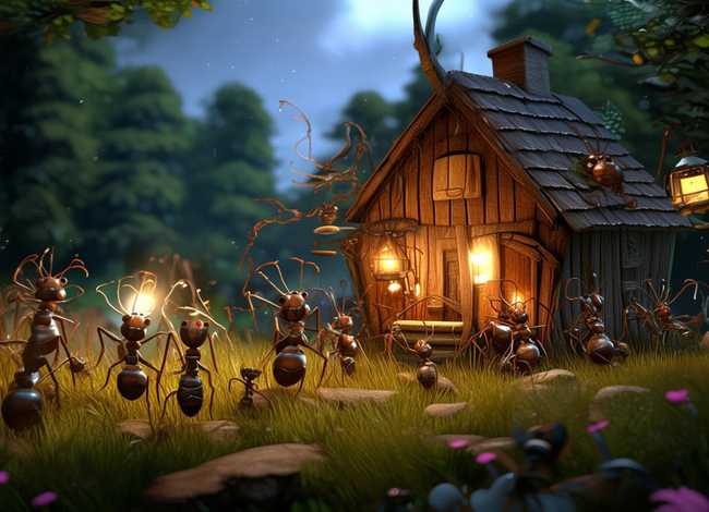 蚂蚁的故事睡前故事，蚂蚁的故事睡前故事大全