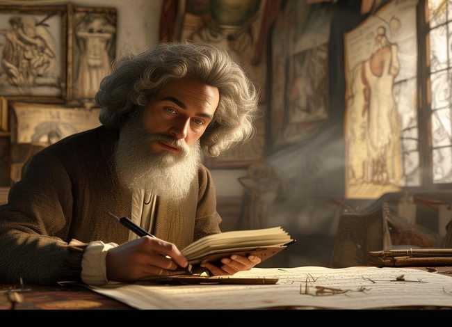 达芬奇的小故事，达芬奇的小故事简短