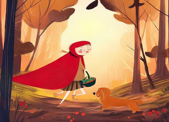 儿童故事小红帽 故事小红帽的故事