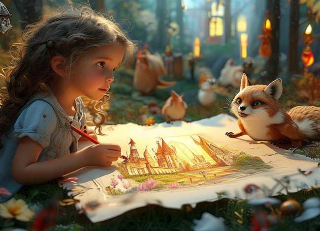 画一张故事的画 画一张故事的画可以怎么画 画一张故事的画 画一张故事的画可以怎么画