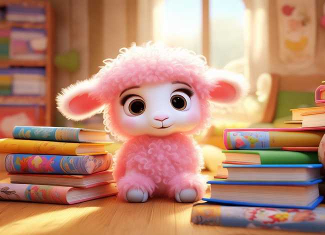 儿童可爱小绵羊故事书；可爱的小绵羊故事