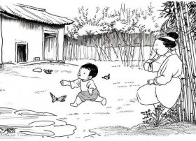 儿童孟母三迁6-12岁寓言故事，寓言故事 孟母三迁