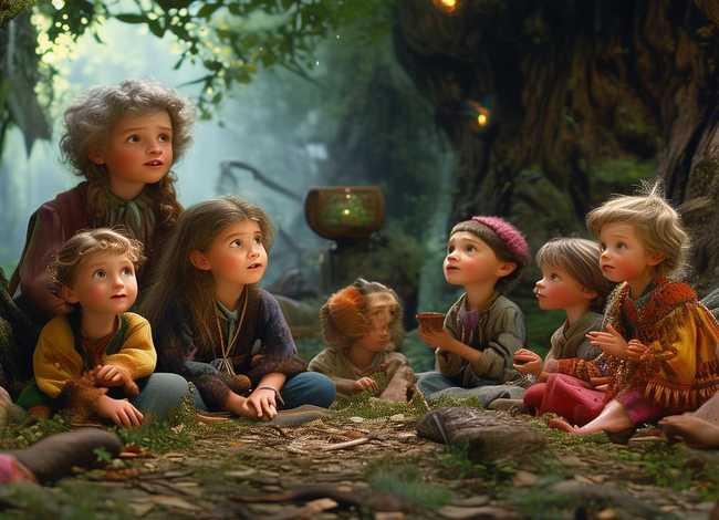 儿童民间故事完整版，小儿民间故事