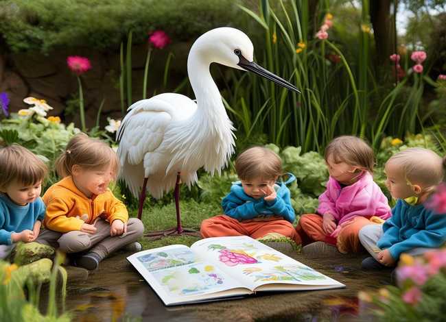 丹顶鹤儿童故事3-6岁睡前听故事书（幼儿园丹顶鹤的故事主题教案）