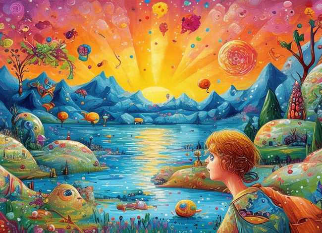 一幅画一个故事儿童绘画 一幅画一个故事图片