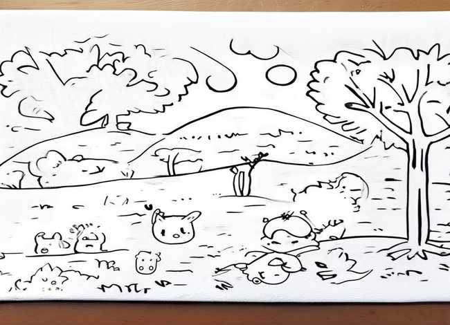 故事绘画作品简单 简笔画 故事绘画作品简单 简笔画视频