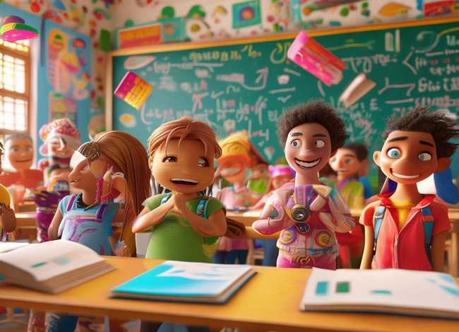 《欢乐课程》、《欢乐课程》动漫