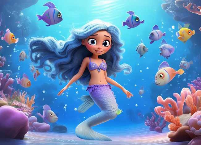 儿童故事美人鱼3-6岁完整版 - 幼儿故事美人鱼文字版
