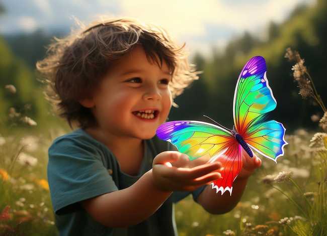 儿童小蝴蝶绘本故事文字、小蝴蝶的故事绘本