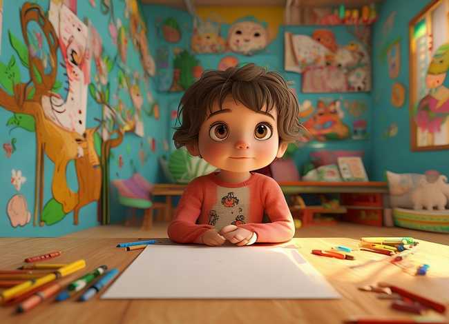 我的故事绘画绘本幼儿园 - 我的故事幼儿园简笔画