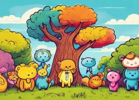 儿童故事绘本完整版简笔画 - 幼儿故事绘本简笔画
