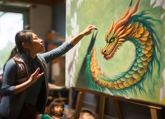 画龙点睛故事表演、画龙点睛故事表演教案