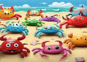 螃蟹儿童画图片 螃蟹儿童画图片大全