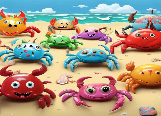 螃蟹儿童画图片 螃蟹儿童画图片大全