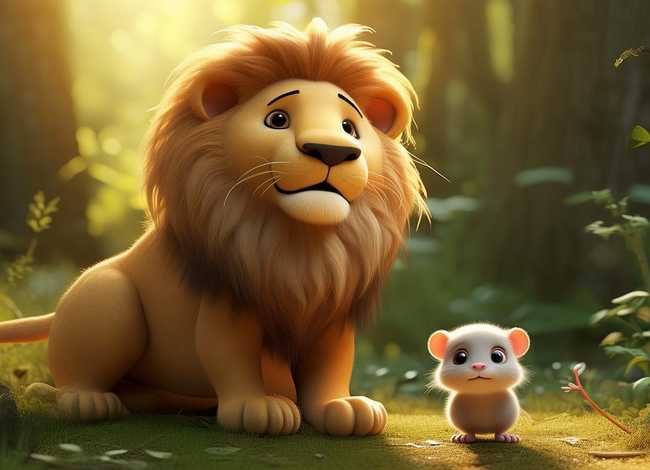 儿童故事狮子和老鼠 儿童故事狮子和老鼠故事在线听