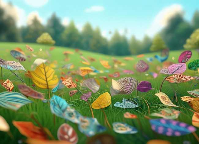 儿童故事风中的树叶，风中的树叶故事简介