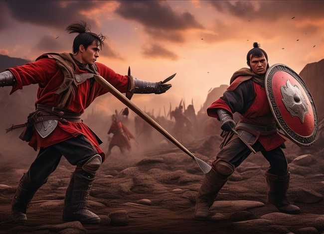 矛与盾故事表演，矛与盾的小故事