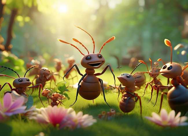 小聪仔幼儿版经典故事《蚂蚁报恩》（幼儿故事蚂蚁报恩故事图片）