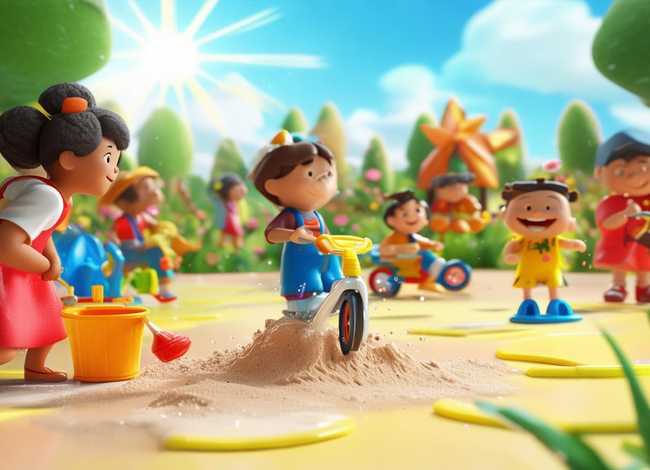 情节儿童画 - 有情节的儿童画