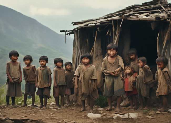 山区儿童贫困生活视频；贫困山区孩子生活的视频