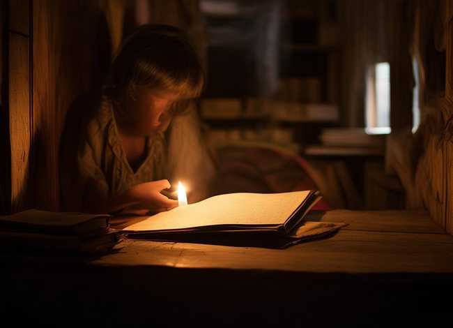 凿壁偷光的故事儿童故事 - 凿壁偷光的故事简洁版