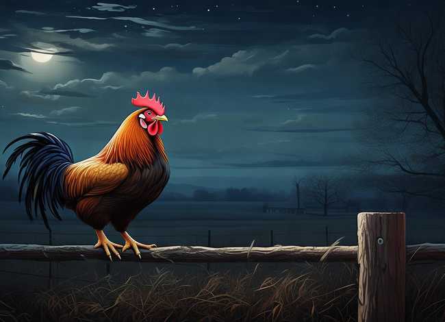 半夜鸡叫的故事 半夜鸡叫的故事原型