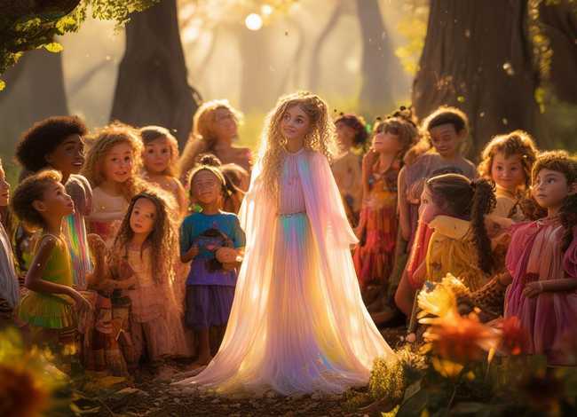 儿童故事谁最美的台词；谁最美儿童剧台词