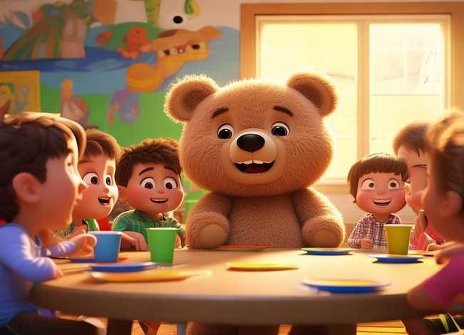 儿童故事小熊请客幼儿园完整版（幼儿园故事小熊请客的故事）