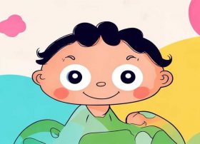 儿童 插图，儿童插图简单