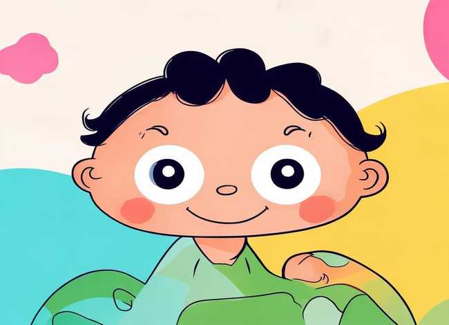 儿童 插图，儿童插图简单