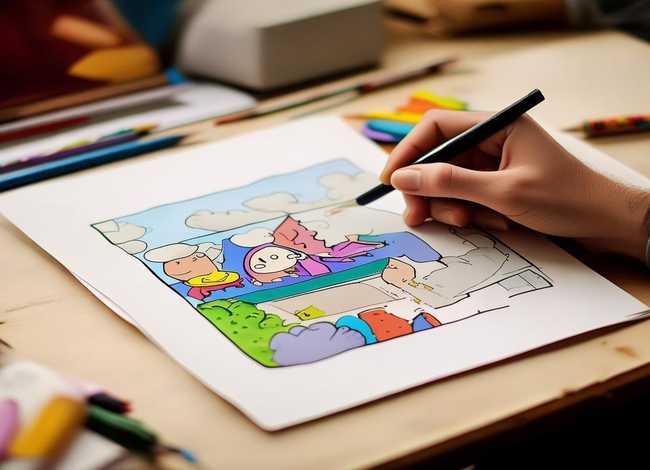 绘本故事连环画简笔画；绘本故事连环画简笔画怎么画