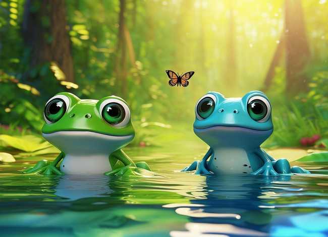 小青蛙的故事1-3岁；3 - 6岁小青蛙故事
