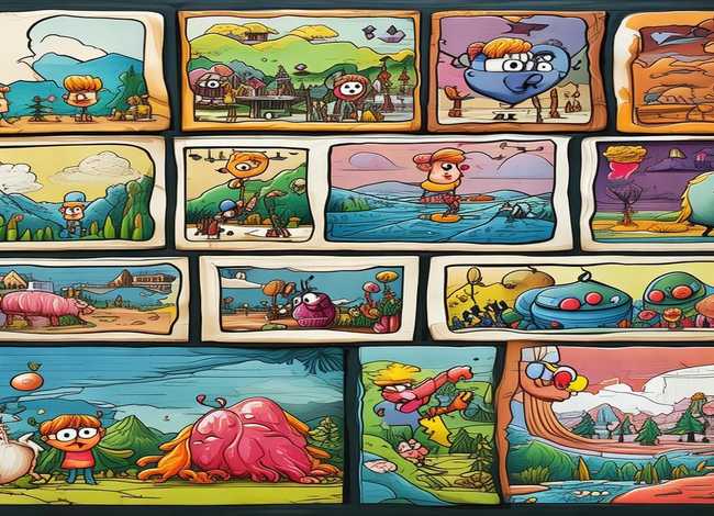 手绘漫画小故事组图（手绘漫画小故事图片）