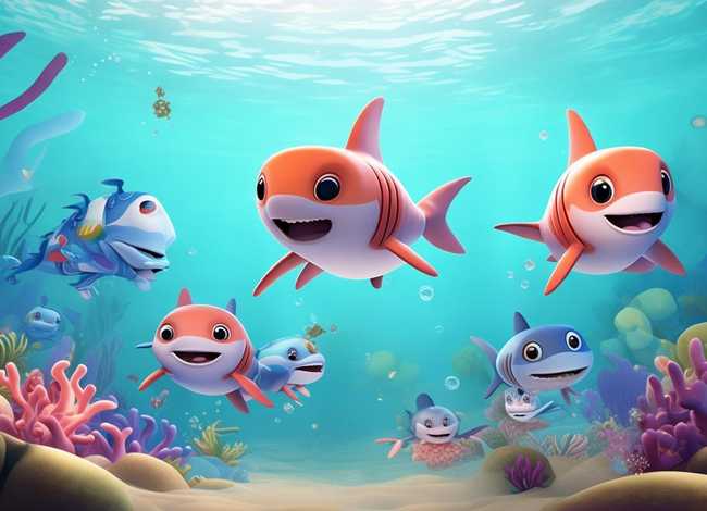 儿童益智早教视频故事鲨鱼、看鲨鱼宝宝故事视频