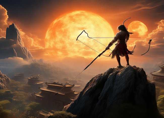 后羿射日小故事、后羿射日小故事一百字 后羿射日小故事、后羿射日小故事一百字