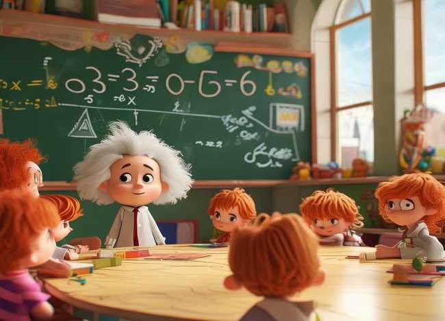 爱因斯坦的故事幼儿园（爱因斯坦的故事6-3=6）