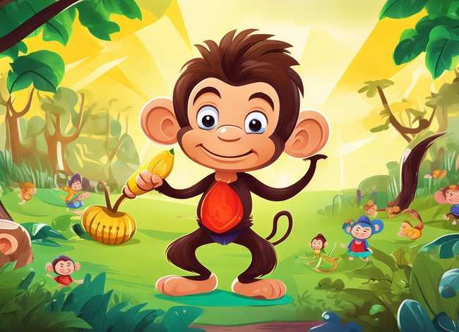 猴子故事幼儿故事大全 - 猴子故事幼儿故事大全图片