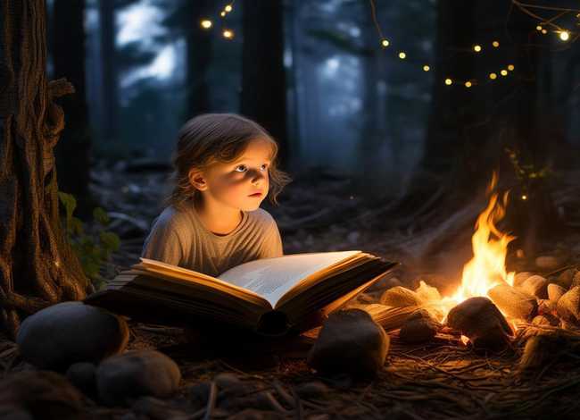 夜晚的故事绘本感悟，夜晚的故事绘本感悟与收获