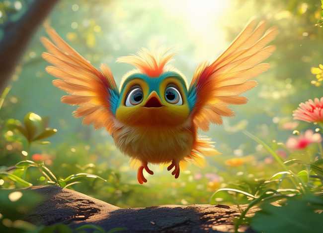 儿童故事小鸟飞飞（小鸟飞走了故事）