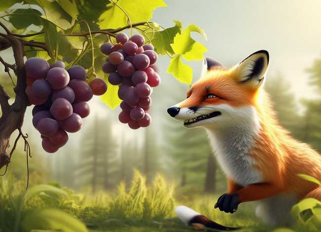 狐狸和葡萄完整故事，狐狸和葡萄完整故事内容