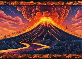 火山的故事（火山的故事手抄报）