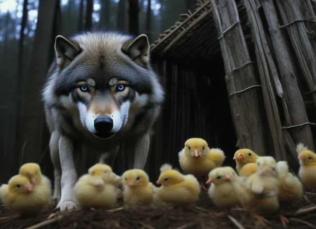 大灰狼吃小鸡的故事视频；大灰狼吃小鸡的故事视频播放
