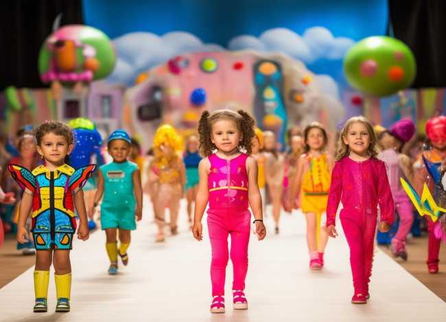 儿童创意时装秀，幼儿创意时装秀