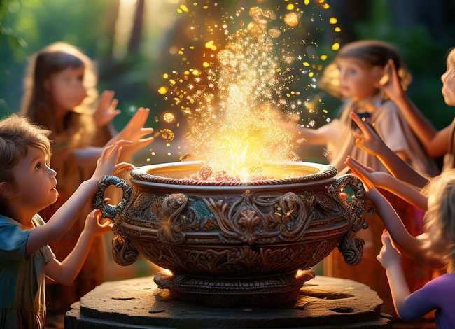 聚宝盆儿童故事视频 - 聚宝盆的故事视频