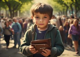 拾金不昧的故事作文；小学作文拾金不昧的故事