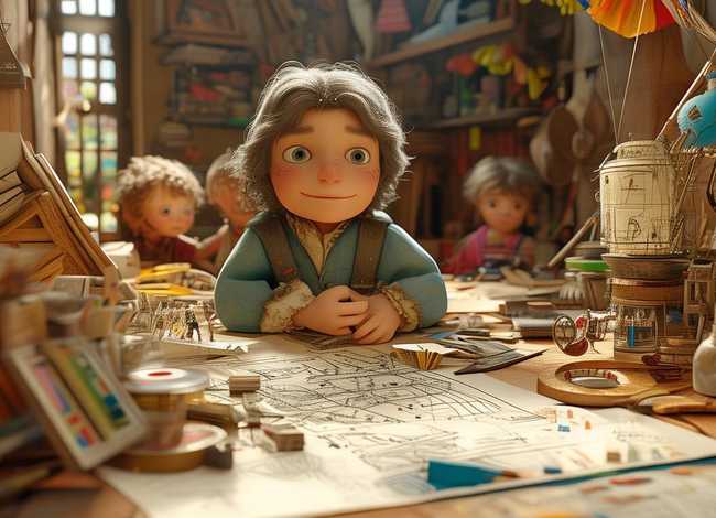 达芬奇故事儿童视频，达芬奇故事简介视频